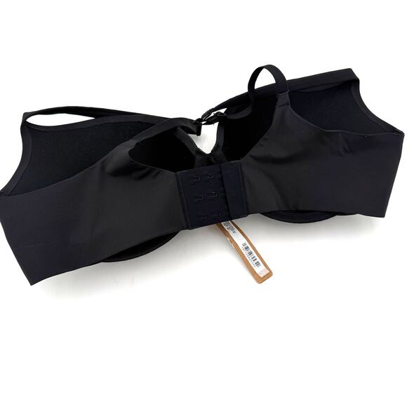 Skims Ultimate Push-Up Plunge Black Onyx Bra New With Tags Size 38D - Picture 4 of 4
